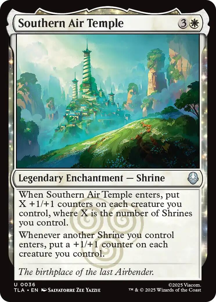 Southern Air Temple (36) (Foil) [Avatar: The Last Airbender]
