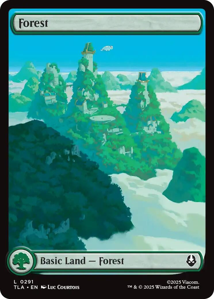 Forest (0291) (291) (Foil) [Avatar: The Last Airbender]