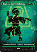 Toph. the First Metalbender (Borderless) (Neon Ink Foil) (362) (Foil) [Avatar: The Last Airbender]
