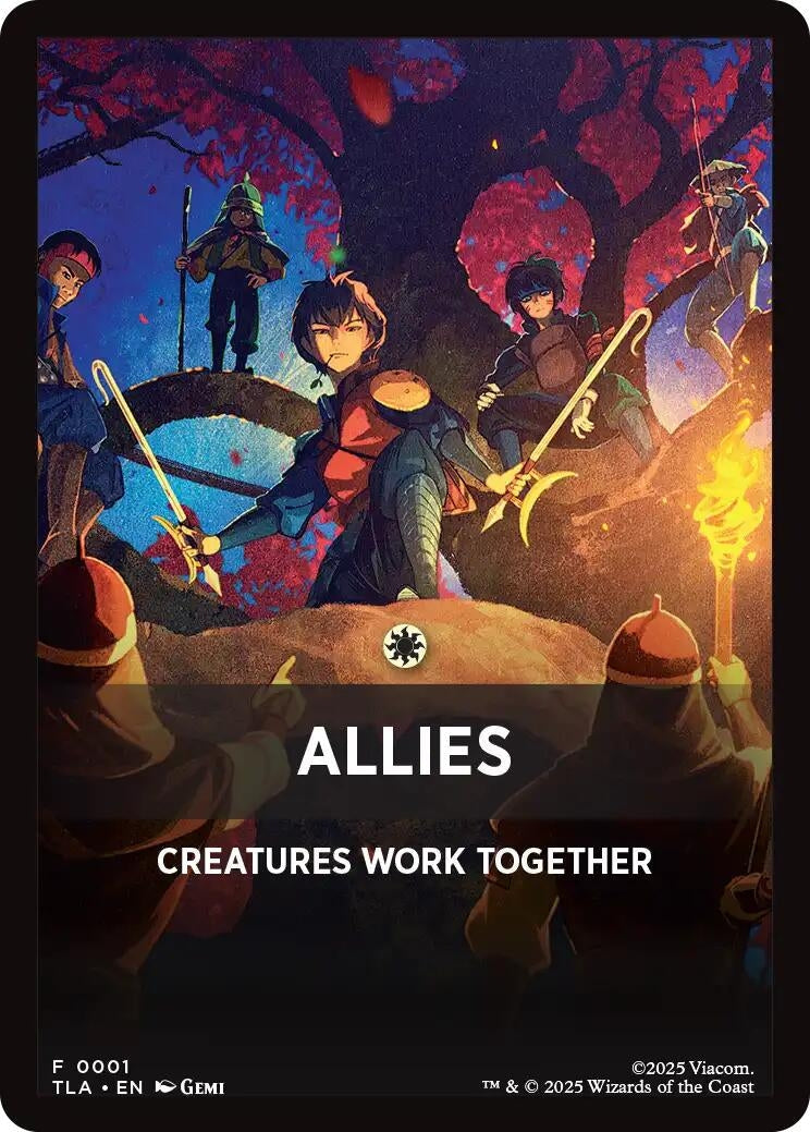 Allies Theme Card (1) [Avatar: The Last Airbender]