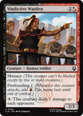 Vindictive Warden (249) (Foil) [Avatar: The Last Airbender]