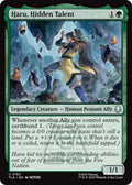 Haru. Hidden Talent (182) (Foil) [Avatar: The Last Airbender]