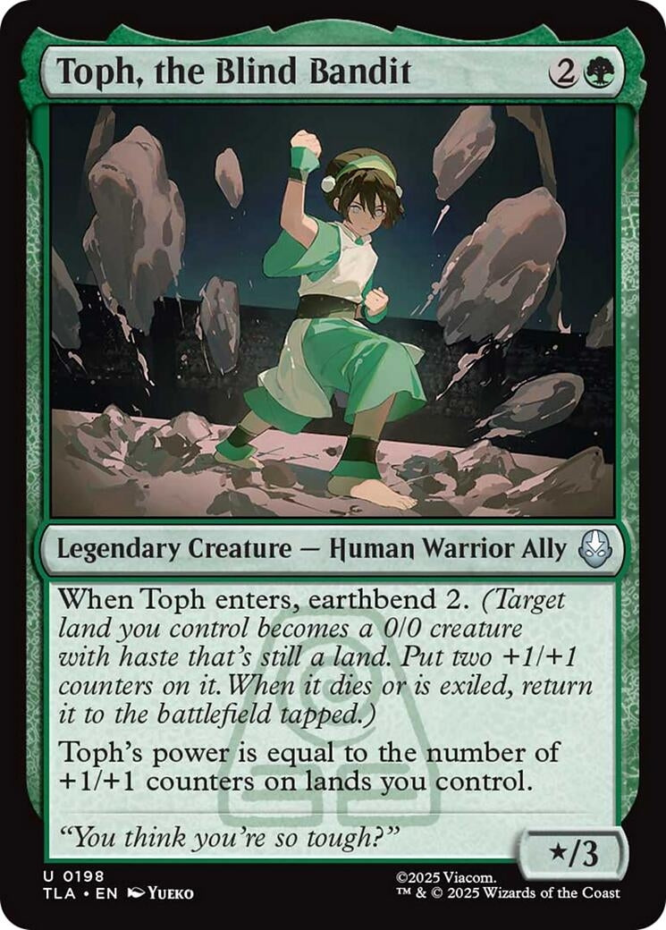 Toph. the Blind Bandit (198) [Avatar: The Last Airbender]