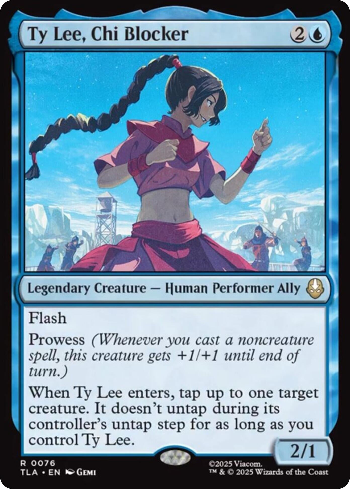 Ty Lee. Chi Blocker (76) [Avatar: The Last Airbender]