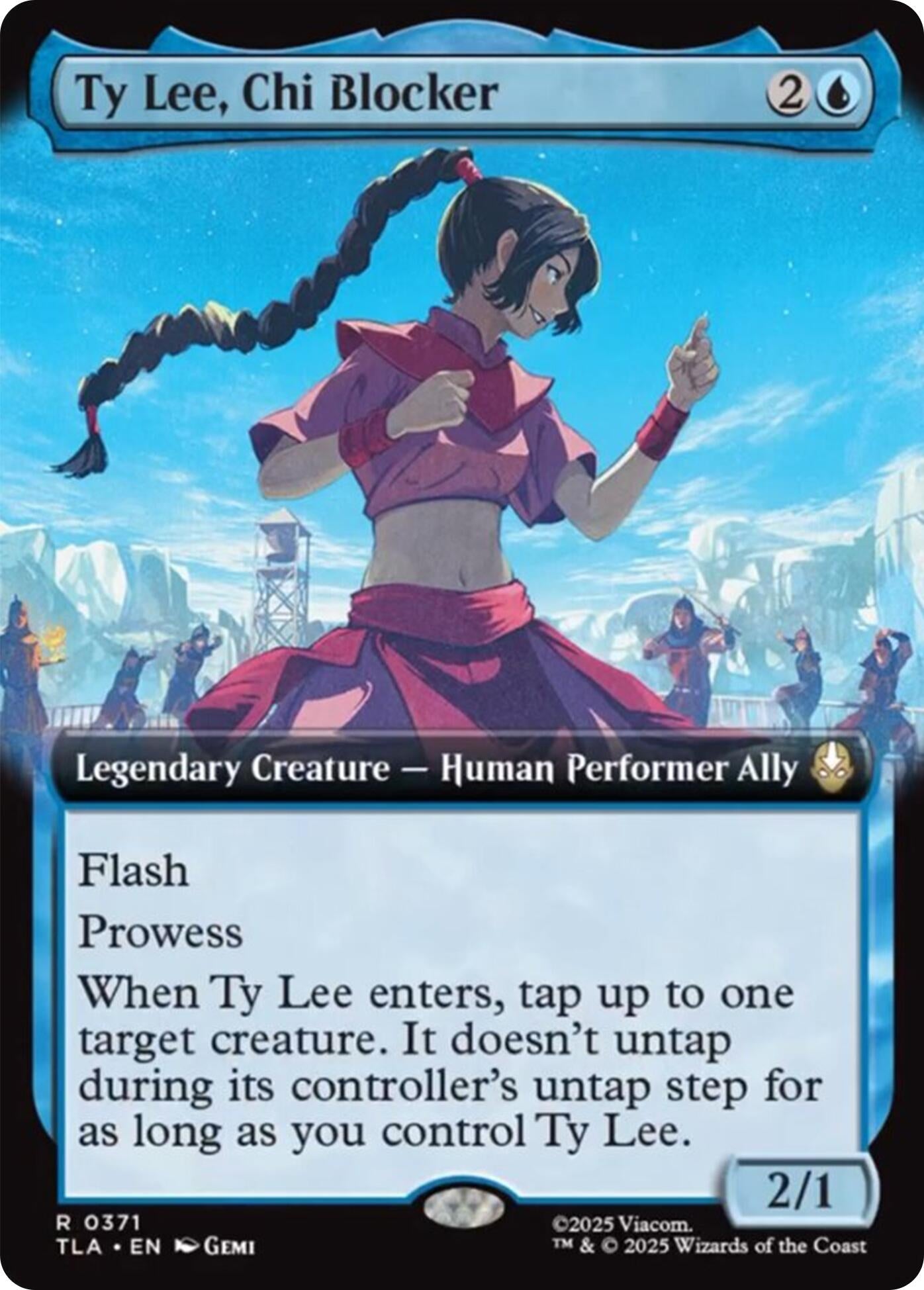 Ty Lee. Chi Blocker (Extended Art) (371) [Avatar: The Last Airbender]