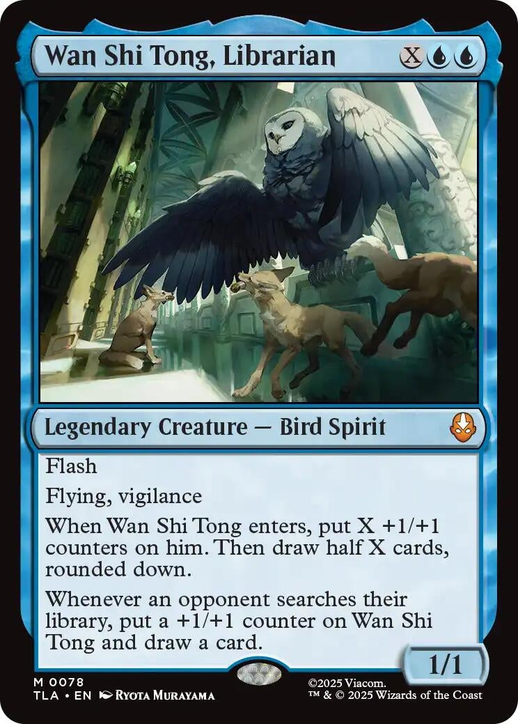 Wan Shi Tong. Librarian (78) (Foil) [Avatar: The Last Airbender]