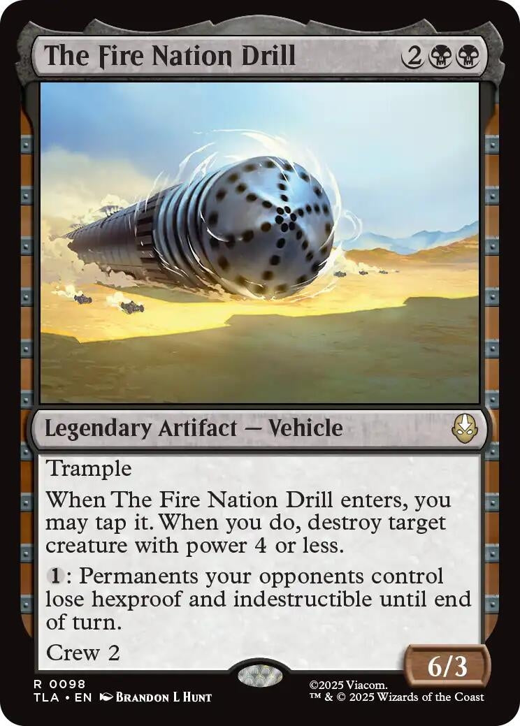 The Fire Nation Drill (98) (Foil) [Avatar: The Last Airbender]