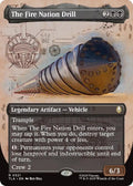 The Fire Nation Drill (Borderless) (321) (Foil) [Avatar: The Last Airbender]