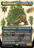 The Lion-Turtle (Borderless) (328) (Foil) [Avatar: The Last Airbender]