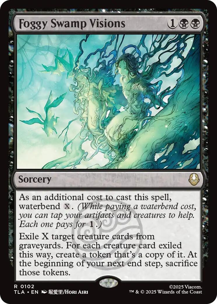 Foggy Swamp Visions (102) (Foil) [Avatar: The Last Airbender]