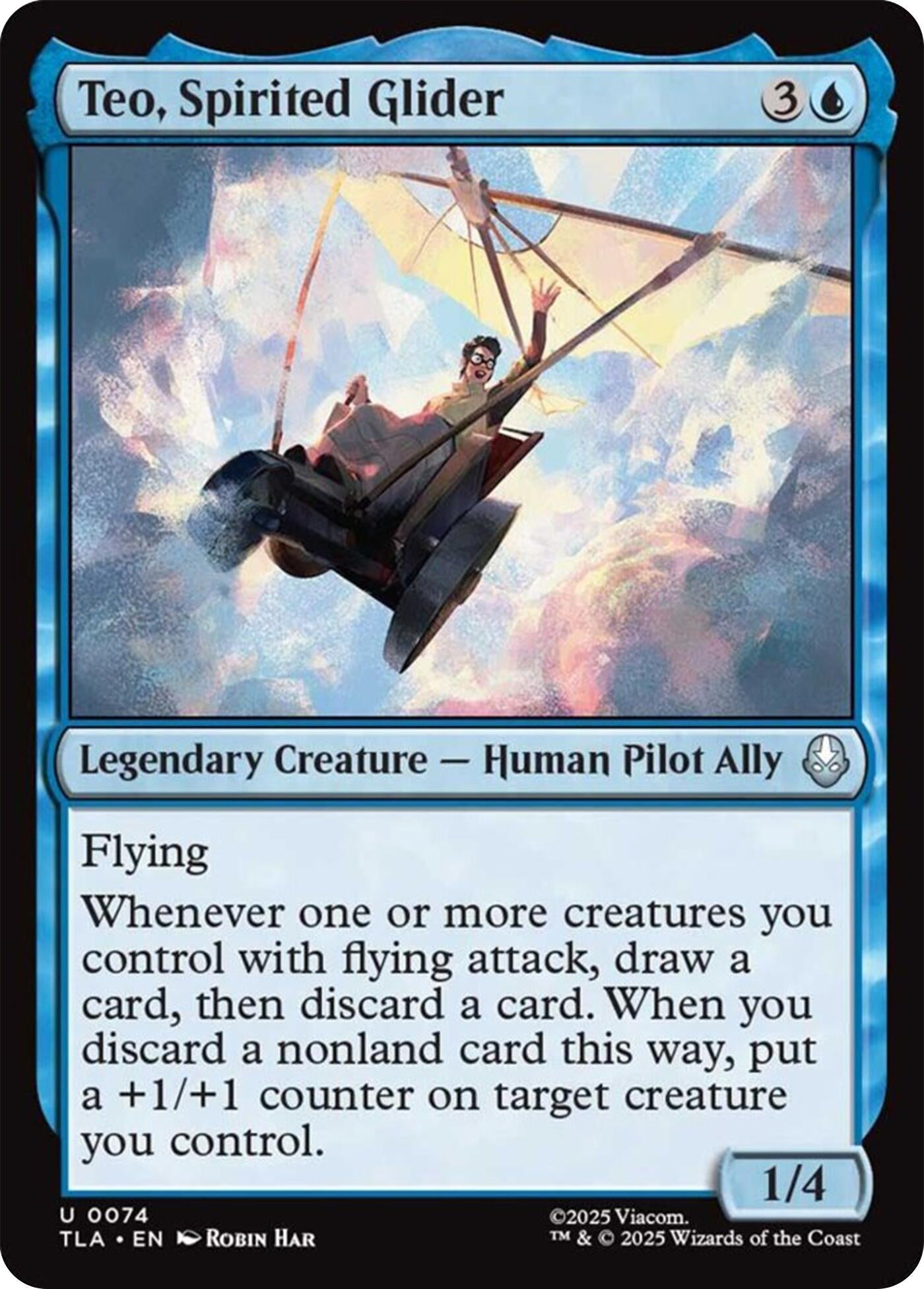 Teo. Spirited Glider (74) [Avatar: The Last Airbender]