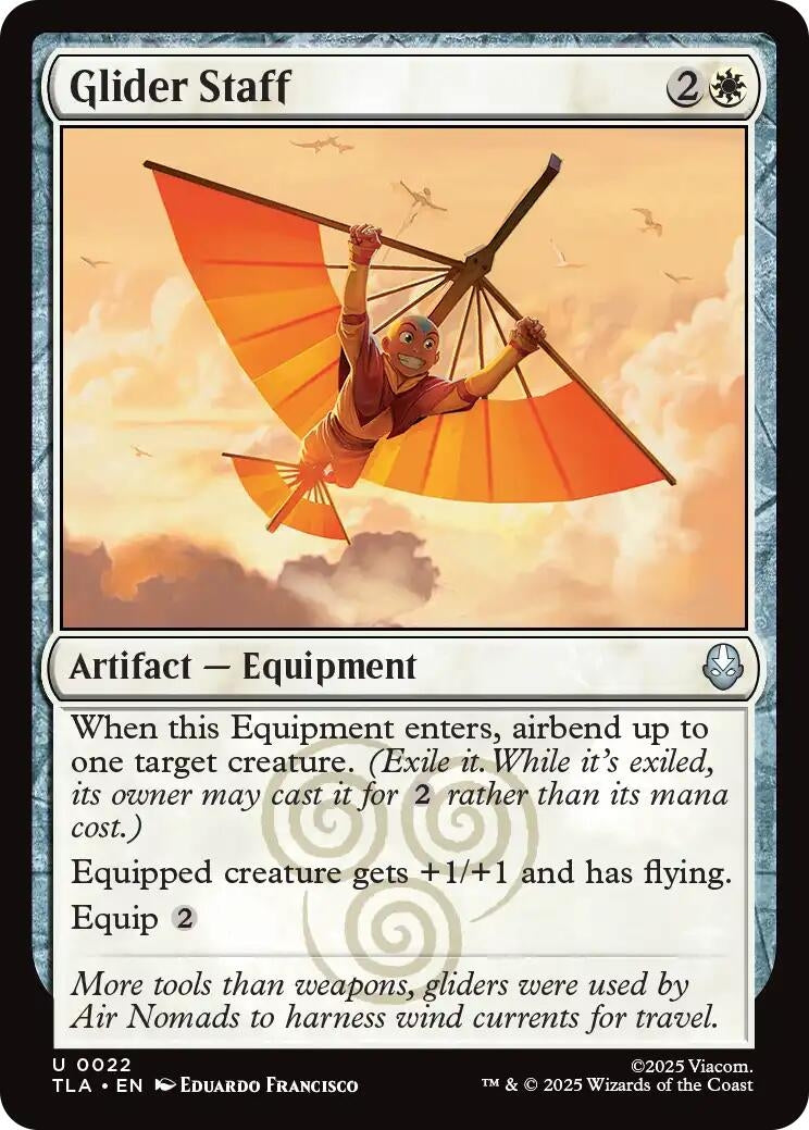 Glider Staff (22) [Avatar: The Last Airbender]