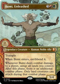 Bumi. Unleashed (Showcase) (348) (Foil) [Avatar: The Last Airbender]