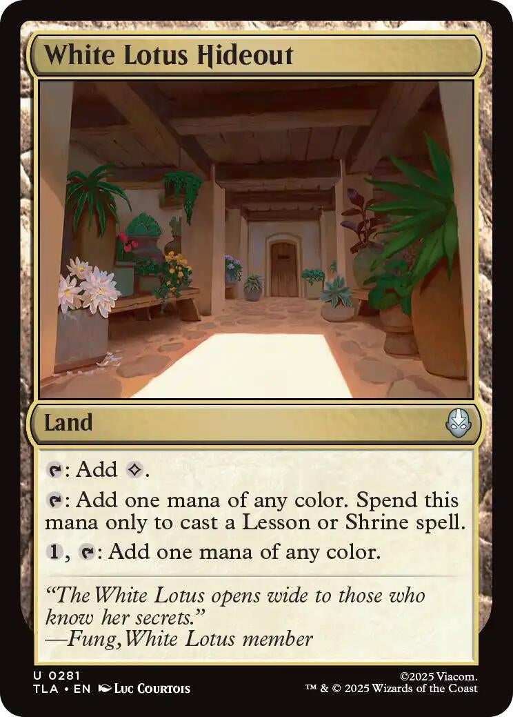 White Lotus Hideout (281) [Avatar: The Last Airbender]
