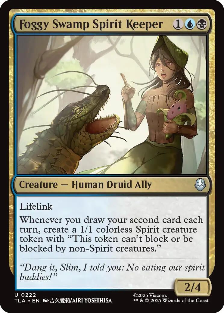 Foggy Swamp Spirit Keeper (222) [Avatar: The Last Airbender]