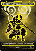 Aang. Swift Savior (Borderless) (Neon Ink Foil) (359) (Foil) [Avatar: The Last Airbender]