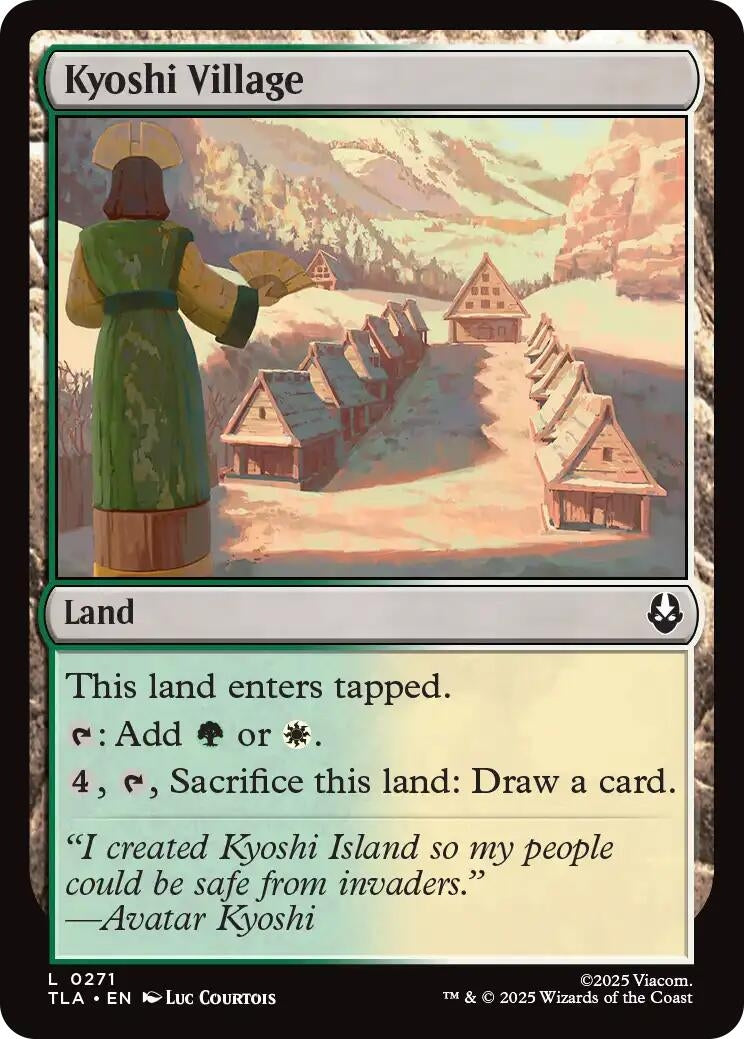 Kyoshi Village (271) (Foil) [Avatar: The Last Airbender]
