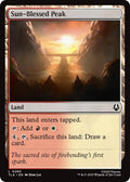 Sun-Blessed Peak (280) (Foil) [Avatar: The Last Airbender]