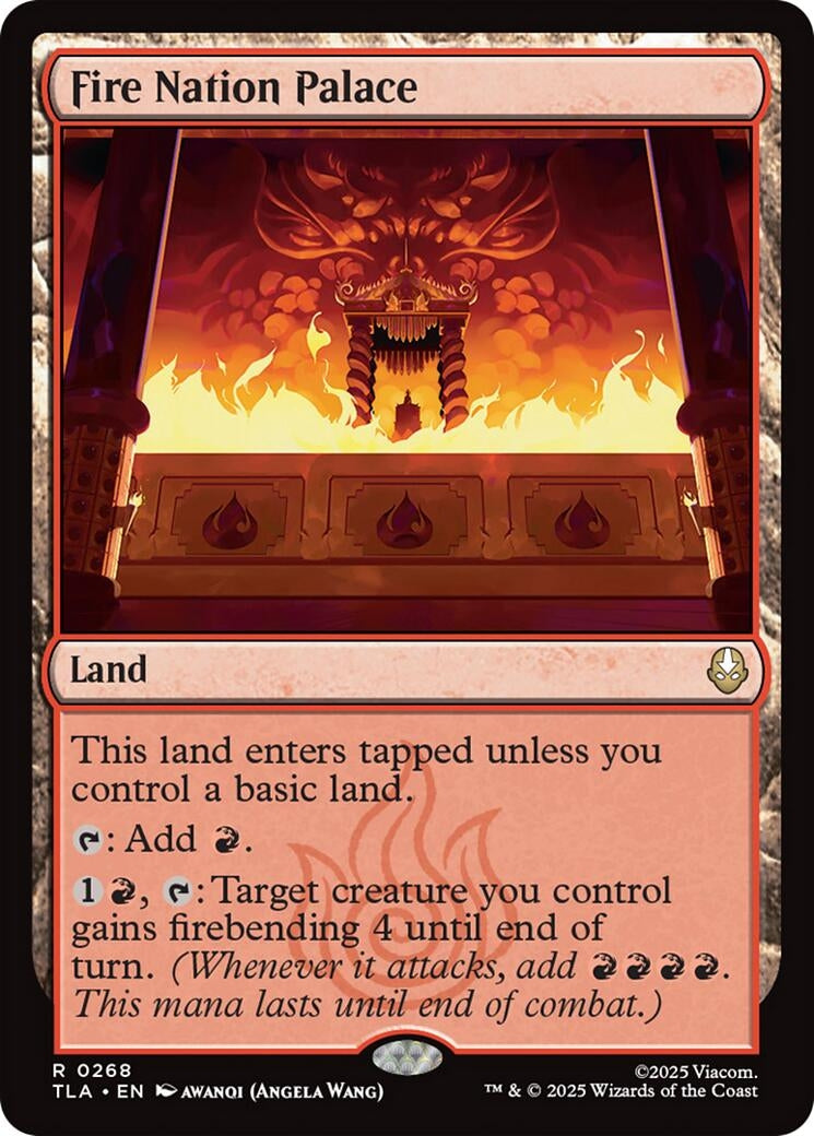 Fire Nation Palace (268) (Foil) [Avatar: The Last Airbender]