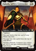 Hakoda. Selfless Commander (Extended Art) (366) (Foil) [Avatar: The Last Airbender]