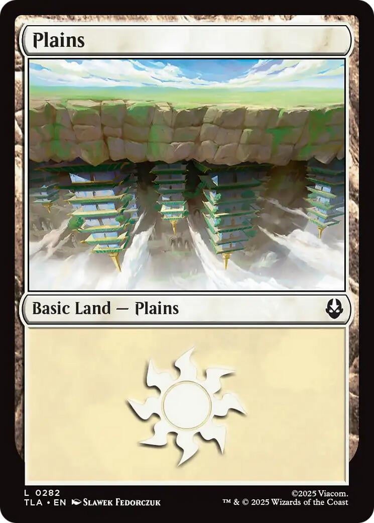Plains (0282) (282) (Foil) [Avatar: The Last Airbender]