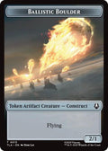 Ballistic Boulder // Soldier (0011) Double-Sided Token (13 // 11) [Avatar: The Last Airbender]