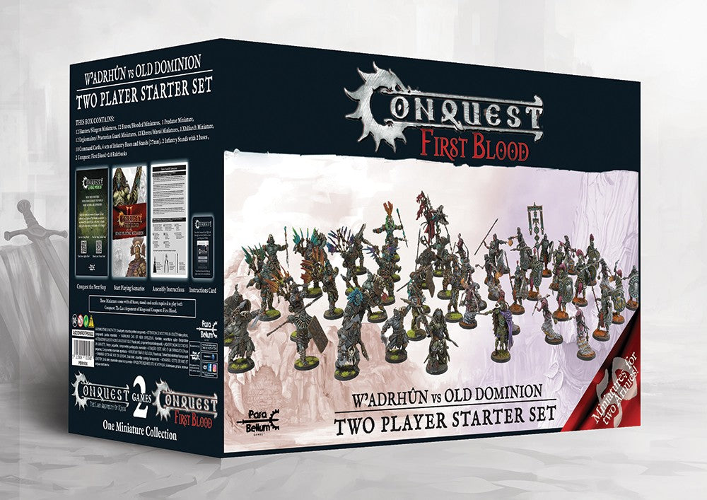 Two Player Starter Set: W'adrhŭn Vs The Old Dominion
